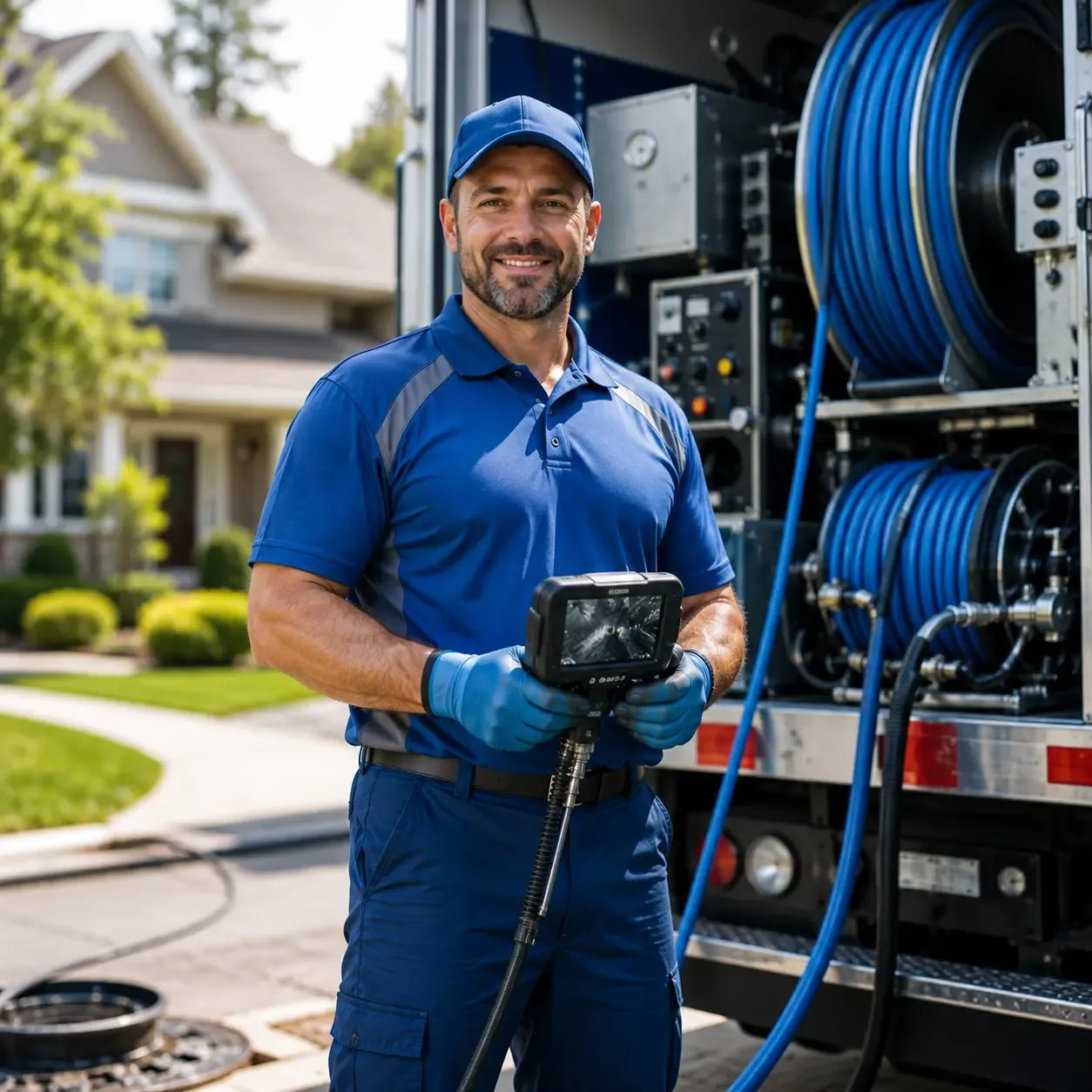 Local outdoor drain cleaning specialists in Brussels, WI